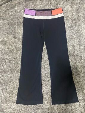 Lululemon Athletica Flare Yoga Ankle Pants